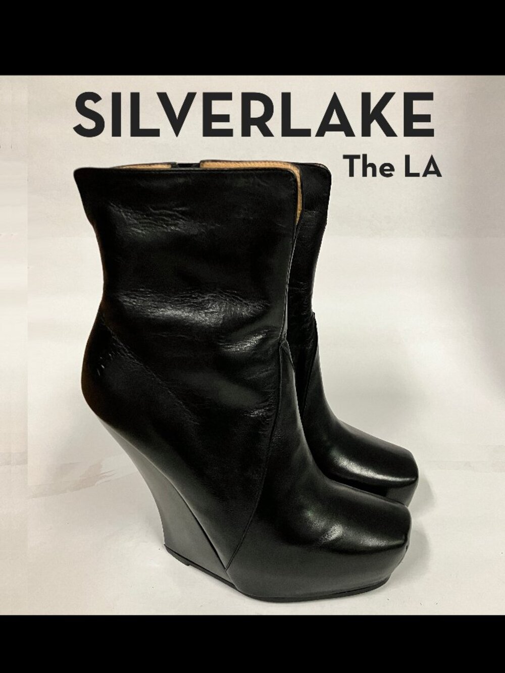 *BRAND NEW!* Fluevog 2009 The LA SILVERLAKE Boots, Black, Size 9 *RARE! HOT!*